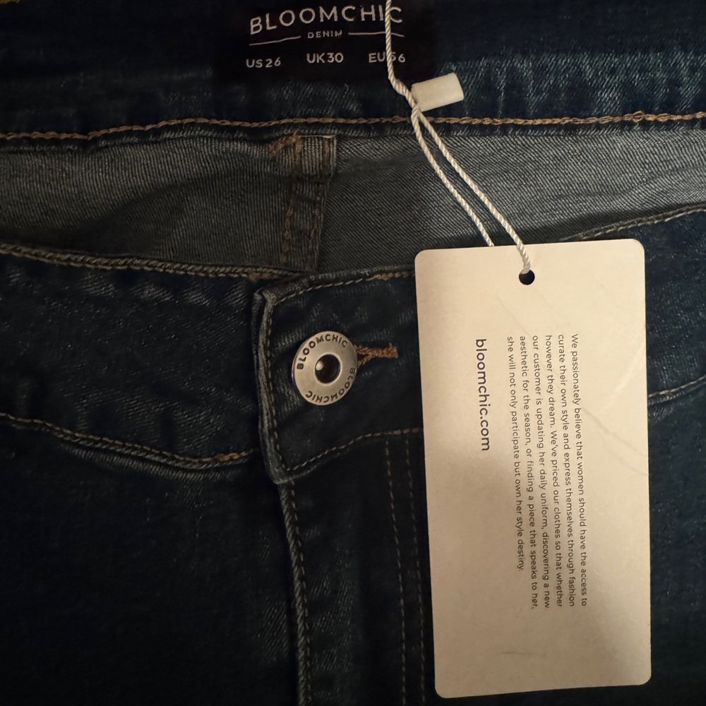 Bloomchic blue jeans. - Picture 2 of 5
